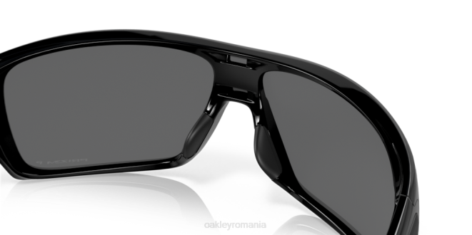 Oakley Lentile polarizate prizm negre, rama neagra lustruita rotorul turbinei ochelari 620J157