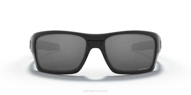 Oakley Lentile polarizate prizm negre, rama neagra lustruita turbină ochelari 620J428