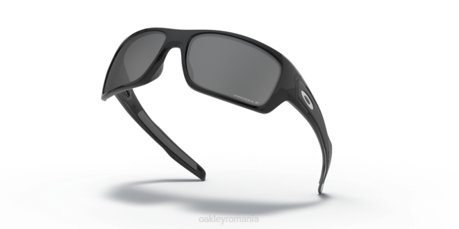 Oakley Lentile polarizate prizm negre, rama neagra lustruita turbină ochelari 620J428