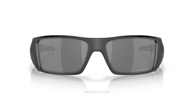 Oakley Lentile polarizate prizm negre, rama neagra mata heliostat ochelari 620J755