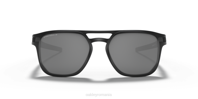 Oakley Lentile polarizate prizm negre, rama neagra mata latch beta ochelari 620J947