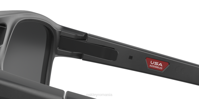 Oakley Lentile polarizate prizm negre, rama neagra mata latch beta ochelari 620J947