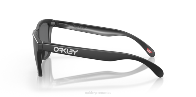 Oakley Lentile polarizate prizm negre, rama neagra mata piei de broasca ochelari 620J112