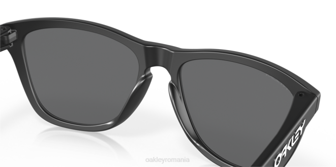 Oakley Lentile polarizate prizm negre, rama neagra mata piei de broasca ochelari 620J112