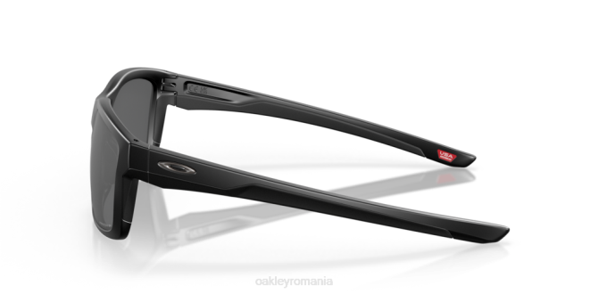 Oakley Lentile polarizate prizm negre, rama neagra mata principala xl ochelari 620J396