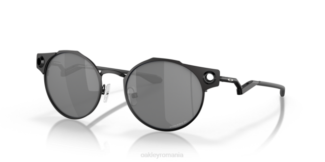 Oakley Lentile polarizate prizm negre, rama neagra satinata zăvor ochelari 620J539