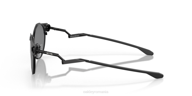 Oakley Lentile polarizate prizm negre, rama neagra satinata zăvor ochelari 620J539