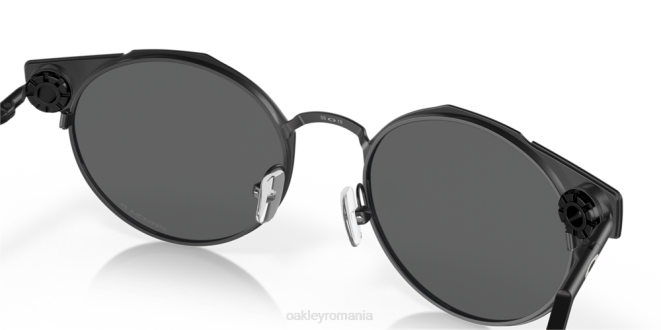 Oakley Lentile polarizate prizm negre, rama neagra satinata zăvor ochelari 620J539