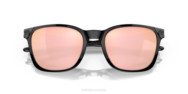 Oakley Lentile polarizate prizm rose gold, cadru negru lustruit ojector ochelari 620J577