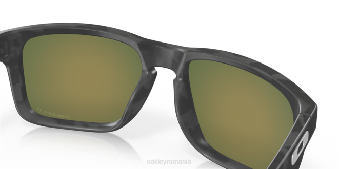 Oakley Lentile polarizate prizm ruby, cadru camo negru mat Holbrook (potrivire cu punte joasă) ochelari 620J796