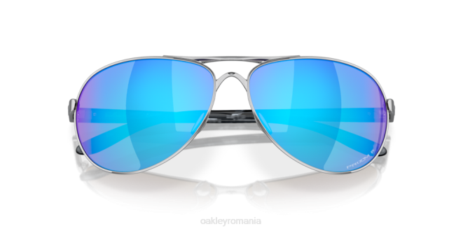 Oakley Lentile polarizate prizm safir, cadru cromat lustruit părere ochelari 620J481
