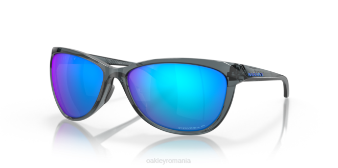 Oakley Lentile polarizate prizm safir, cadru negru cristal pasque ochelari 620J737