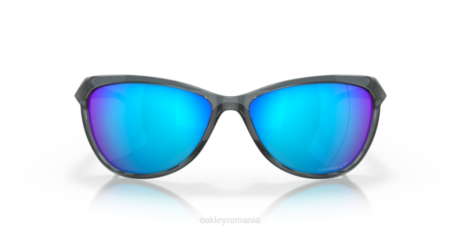 Oakley Lentile polarizate prizm safir, cadru negru cristal pasque ochelari 620J737