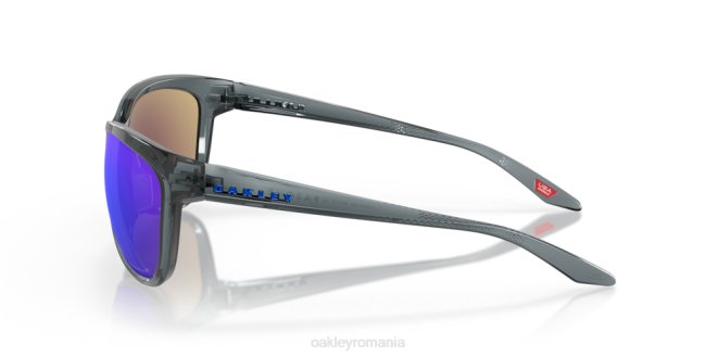 Oakley Lentile polarizate prizm safir, cadru negru cristal pasque ochelari 620J737