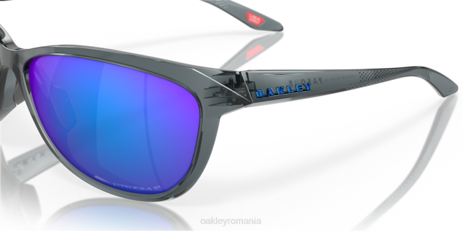Oakley Lentile polarizate prizm safir, cadru negru cristal pasque ochelari 620J737