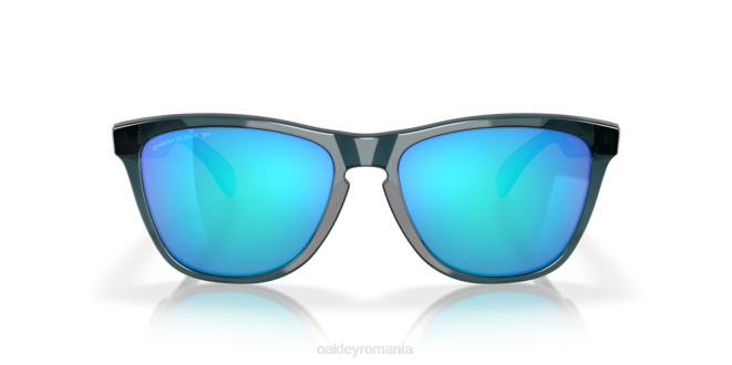 Oakley Lentile polarizate prizm safir, cadru negru cristal piei de broasca ochelari 620J111