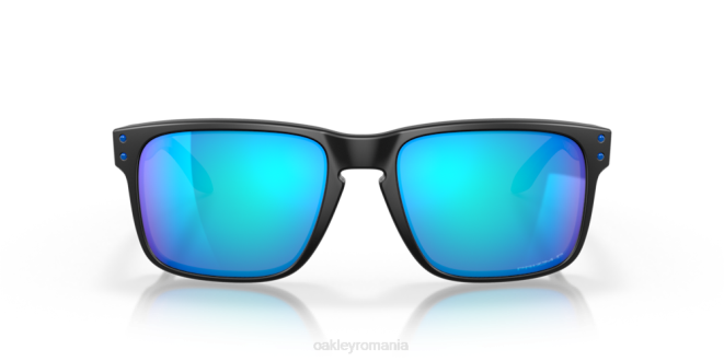 Oakley Lentile polarizate prizm safir, cadru prizmatic negru mat colecția holbrook prizmatic ochelari 620J64