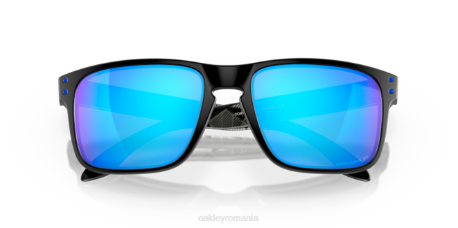 Oakley Lentile polarizate prizm safir, cadru prizmatic negru mat colecția holbrook prizmatic ochelari 620J64