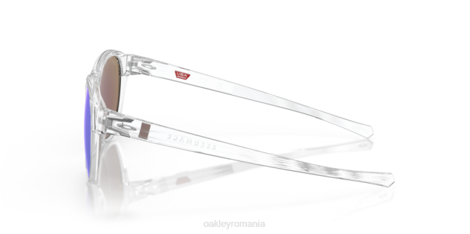 Oakley Lentile polarizate prizm safir, cadru transparent reedmace ochelari 620J205