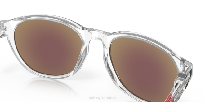 Oakley Lentile polarizate prizm safir, cadru transparent reedmace ochelari 620J205