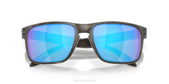 Oakley Lentile polarizate prizm safir, rama broasca testoasa neagra mata Holbrook (potrivire cu punte joasă) ochelari 620J792
