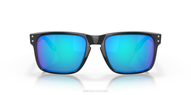 Oakley Lentile polarizate prizm safir, rama cerneala neagra holbrook ochelari 620J73