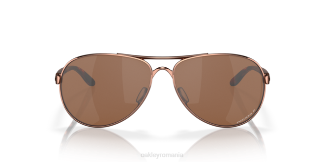 Oakley Lentile polarizate prizm tungsten, rama din aur roz părere ochelari 620J480