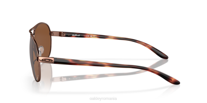 Oakley Lentile polarizate prizm tungsten, rama din aur roz părere ochelari 620J480