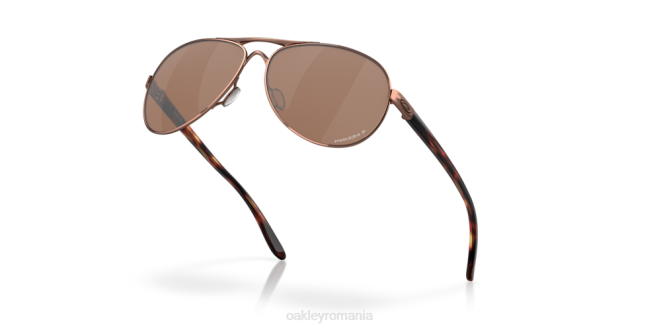 Oakley Lentile polarizate prizm tungsten, rama din aur roz părere ochelari 620J480