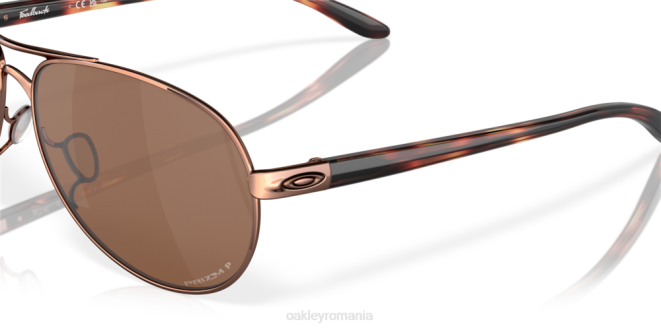 Oakley Lentile polarizate prizm tungsten, rama din aur roz părere ochelari 620J480