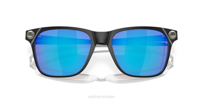 Oakley Lentile polarizate safir iridiu, rama cu cerneala neagra satinata apariţie ochelari 620J975