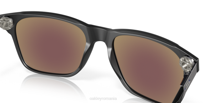 Oakley Lentile polarizate safir iridiu, rama cu cerneala neagra satinata apariţie ochelari 620J975