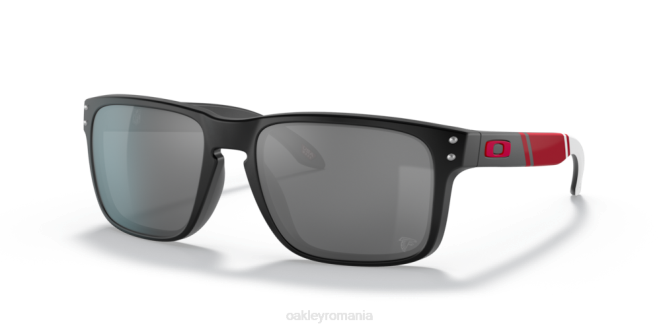 Oakley Lentile prizm negre, cadru negru mat Atlanta Falcons holbrook ochelari 620J605