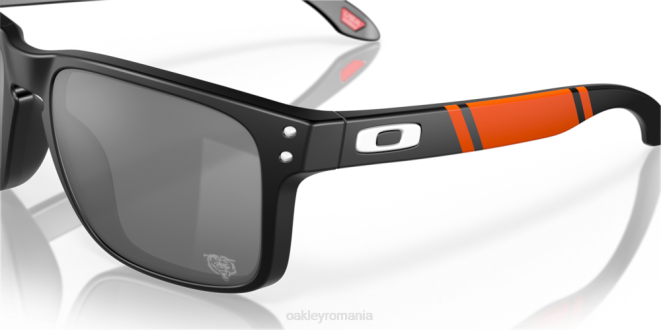 Oakley Lentile prizm negre, cadru negru mat Chicago bears holbrook ochelari 620J611