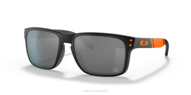 Oakley Lentile prizm negre, cadru negru mat cincinnati bengals holbrook ochelari 620J613