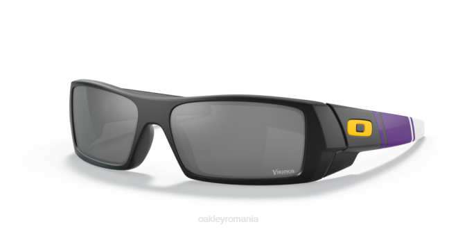 Oakley Lentile prizm negre, cadru negru mat minnesota vikings gascan ochelari 620J562