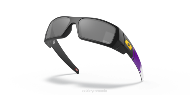Oakley Lentile prizm negre, cadru negru mat minnesota vikings gascan ochelari 620J562