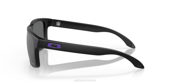 Oakley Lentile prizm negre, cadru negru mat minnesota vikings holbrook ochelari 620J638