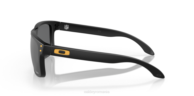 Oakley Lentile prizm negre, cadru negru mat pittsburgh steelers holbrook ochelari 620J648