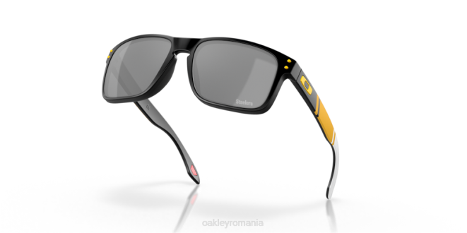 Oakley Lentile prizm negre, cadru negru mat pittsburgh steelers holbrook ochelari 620J649