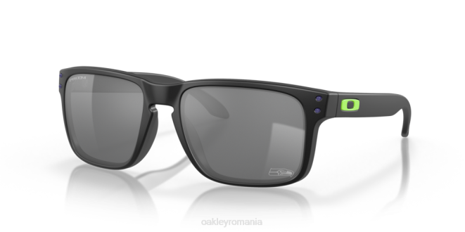 Oakley Lentile prizm negre, cadru negru mat seattle seahawks holbrook ochelari 620J651