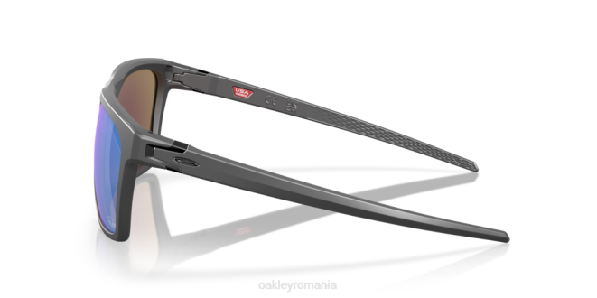 Oakley Lentile prizm safir, cadru gri închis mat colecția leffingwell maverick vinales ochelari 620J602