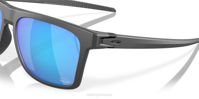 Oakley Lentile prizm safir, cadru gri închis mat colecția leffingwell maverick vinales ochelari 620J602