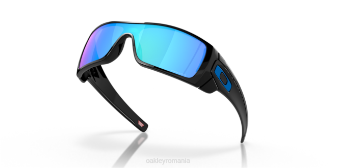 Oakley Lentile prizm safir, cadru negru lustruit batwolf ochelari 620J492