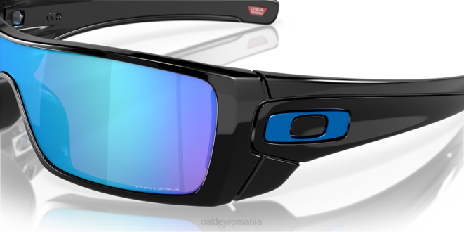 Oakley Lentile prizm safir, cadru negru lustruit batwolf ochelari 620J492