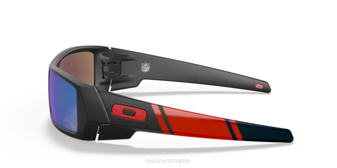 Oakley Lentile prizm safir, cadru negru mat Houston texans gascan ochelari 620J556