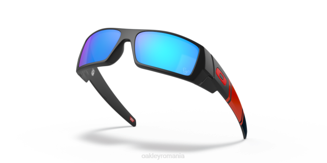 Oakley Lentile prizm safir, cadru negru mat Houston texans gascan ochelari 620J556