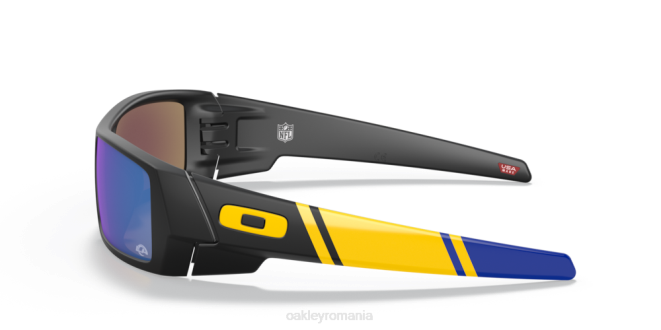 Oakley Lentile prizm safir, cadru negru mat los angeles rams gascan ochelari 620J560