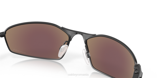 Oakley Lentile prizm safir, cadru negru satinat mustăţi ochelari 620J370