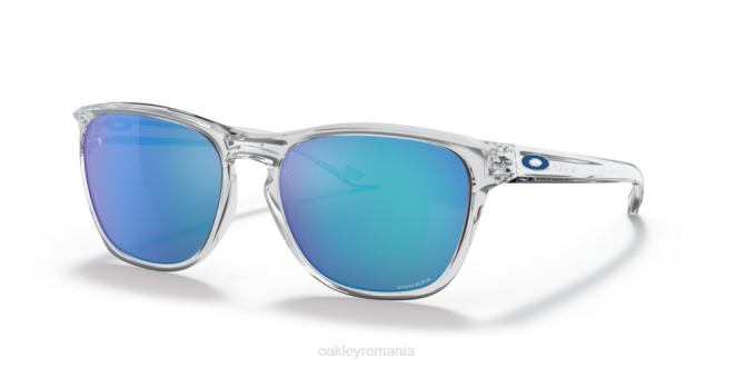 Oakley Lentile prizm safir, cadru transparent lustruit manarburn ochelari 620J1093
